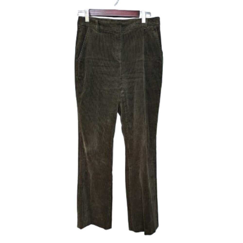 Brooks Brothers Wide Wale Corduroy Trousers | Olive Green | Classic Style